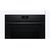 Serie 2, Встраиваемый духовой шкаф Bosch,  Auto Pilot 10,  объем 71 л ,  7 режимов нагрева,  4D Hotair,  сенсорное управление со светодиодной подсветкой,  направляющие проволочные ,  пиролиз,  черный цвет