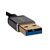 VCOM DU312M Кабель-переходник USB 3.0  (Am) --> LAN RJ-45 Ethernet 1000 Mbps,  Aluminum Shell