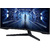 МОНИТОР 34" Samsung C34G55TWWI Black Сurved  (LED,  Wide,  3440x1440,  165Hz,  1ms,  178° / 178°,  250 cd / m,  2500:1,  +DP,  +НDMI,  )