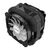 Вентилятор ALSEYE M120D  (PLUS) Universal,  200W,  Heat pipe 6mm*6,  120mm FAN 700;1900rpm,  73.75CFM,  41.2dBA,  8 LED,  LED temperature cover RTL,   (874289)