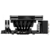 ID-COOLING IS-50X V3 LGA1700 / 1200 / 115X / AM5 / AM4 низкопрофильный высота 56mm  (27шт / кор,  TDP 130W,  PWM,  5 тепл.трубки прямого контакта,  FAN 120mm,  черный) BOX