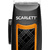 Машинка для стрижки Scarlett SC-HC63C18 черный / оранжевый 15Вт  (насадок в компл:4шт)