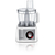 Комбайн кухонный Bosch MC812S814,  мощность 1250 Вт,  7 насадок,  белый,  серебристый
