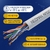 Кабель NEOMAX [NM11011] U / UTP cat.5e 4 пары  (305 м) 0.48 мм  (24 AWG) Медь LSZH,  серый