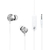Гарнитура внутриканальные Оклик HS-S-240 1.2м белый проводные в ушной раковине  (SS-E086)