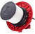 Строительный пылесос RedVerg RD-VC1200S-20P 1200Вт  (уборка: сухая / сбор воды) черный