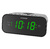 Радиобудильник Hyundai H-RCL221 черный LCD подсв:зеленая часы:цифровые FM