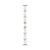 Ремешок для смарт-часов Xiaomi Smart Band 8 Chain Strap - White