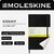 Блокнот Moleskine CLASSIC SOFT QP617 130х210мм 192стр. клетка мягкая обложка фиксирующая резинка черный