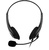 Наушники с микрофоном Оклик HS-M300 черный / серый 1.8м накладные оголовье  (1876323)