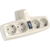 ZIS Pilot T splitter 4 electric sockets with overload protection,  with built-in 2xUSB charger  (2A)