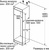 Serie 2,  Встраиваемый холодильник с нижней морозильной камерой,  Габариты  (ВхШхГ) - 177, 2х54, 1х54, 8 см,  Ниша  (ВхШхГ) - 177, 5х56х55,  скользящие направляющие,  объём 265  (182+83) л,  LowFrost,  Элетронная панель управления,  ящик для овощей и фруктов MultiBox увеличенного объема,  боковая LED подсветка,  уровень шума 40 дБ,  А+,  Германия