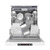 Посудомоечная машина Weissgauff DW 6035  (полноразмерная)