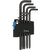 WERA  (WE-024244) 967 L / 9 TORX® HF Набор Г-образных ключей с фиксирующей функцией,  BlackLaser,  9 предметов