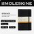 Блокнот Moleskine CLASSIC QP060 Large 130х210мм 240стр. линейка твердая обложка фиксирующая резинка черный