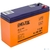 Battery DELTA HR 12-24 W  (12V 6Ah),  12V voltage,  6A*h capacity,  90x70x107mm,  operational life 8 years