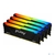 Память оперативная /  Kingston 64GB 3200MT / s DDR4 CL16 DIMM  (Kit of 4) FURY Beast RGB
