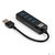 USB-Хаб  (концентратор) 4-в-1 ExeGate DUB-4TP  (кабель-адаптер USB3.0 --> 4xUSB3.0,  Plug&Play,  черный)