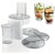 Bosch MUM58720 Кухонный комбайн 1000Вт красный / серебристый