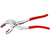 KNIPEX Клещи трубные захватные хромированные 250 мм { Длина293 Ширина94 Высота54} [KN-8113250]