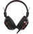 Наушники с микрофоном Oklick HS-G300 черный / красный 2.5м мониторы оголовье  (AH-V1)