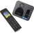Panasonic KX-TGH220RUB Беспроводной телефон DECT Цветной,  АОН,  автоответчик,  черный