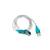 Vcom ACU804 Кабель-переходник USB Am -> RS-232 DB9M,  винты