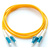 Кабель Патч-корд Lanmaster LAN-2LC-2LC / OM4-1.0 2x50 / 125 OM4 LC дуплекс-LC дуплекс 1м LSZH желтый
