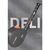 Рулетка ";Home Series Gray"; Deli HT8519C  5м х 19мм,  эксклюзивный дизайн,  корпус - высококачественный софттач пластик
