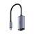 Адаптер /  Aluminum Portable USB-C to Gigabit Ethernet Adapter,  Compatible with Laptop,  MacBook,  Surface,  PC with Windows,  XP,  Mac / Linux and more