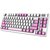 Клавиатура беспроводная Keyboard MSI FORGE GK600 TKL,  Wireless,  Mechanical Linear Switches,  RGB LED,  4000mA / h,  Violet