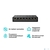 8 ports Giga Unmanaged switch,  8 10 / 100 / 1000Mbps RJ-45 ports,  plastic shell,  desktop and wall mountable