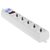 Сетевой фильтр Power Cube SPG-B-15-WHITE 5m белый 5 розеток