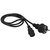 Lanmaster LAN-PP13 / SH-3.0-BK Шнур питания C13-Schuko,  3х0.75,  220В,  10А,  черный,  3 метра