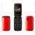 Телефон сотовый F+ Ezzy Trendy 1 Red,  2.4'' 240х320,  32MB RAM,  up to 16GB flash,  0, 3Mpix,  2 Sim,  BT v2.1,  Micro-USB,  800mAh,  89g,  100, 8 ммx53 ммx19, 5 мм
