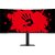 Монитор Bloody 39.7" MN2X черный VA LED 1ms 21:9  (Ultrawide) HDMI M / M матовая HAS Piv 400cd 178гр / 178гр 5120x2160 180Hz G-Sync FreeSync DP 5K USB 11.1кг