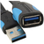 Кабель-удлинитель Vention USB 3.0 AM / AF - 3м плоский