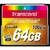 Флеш-накопитель Transcend 64GB Compact Flash Card  (1000X,  TYPE I)