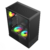Корпус для ПК ACD Citadel 108B ATX,  Type-C + 2XUSB ports + HD audio combo,  Mesh,  TG,  Black.