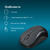 Мышь Oklick 605SW черный оптическая  (1200dpi) беспроводная USB  (2but)