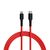 USB кабель ZMI USB-кабель ZMI AL875 USB Type-c to Lightning PP braided Cable 1.5m red  (ZMKAL875CNRD)