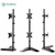 ONKRON D208FS Кронштейн для 2-х мониторов 13-32" макс. 100*100,  подставка,  наклон 45? макс.,  поворот 180?,  нагрузка 2x8кг,  вертикальное размещение
