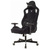 Кресло игровое Knight Outrider черный Light-20 с подголов. крестовина металл