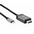 Кабель-адаптер USB3.1 Type-Cm --> HDMI A (m) 4K@60Hz,  1.8m,  Telecom <TCC008T-1.8M>