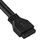 Exegate EX289289RUS Планка USB на переднюю панель ExeGate U5H-615,  5, 25",  2*USB3.0,  черная,  металл,  подсоед. к MB