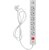 Buro BU-SP3_USB_2A-W Сетевой фильтр,  3м,  6 розеток,  белый