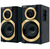 SVEN SPS-619 GOLD,  чёрный,  акустическая система 2.0,  мощность 2х10 Вт (RMS)