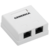 Розетка инф. настенная RJ45 кат. 5Е UTP 2 порта GENERICA