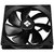 Кулер для корпуса /  Thermalright TL-C14C  (140x140x25mm,  4-pin PWM,  75.8CFM,  26.4dBA,  1500RPM,  Black)