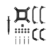 DEEPCOOL AN400 BLACK LGA1700 / 1200 / 115X / AM5 / AM4 низкопрофильный 52, 5 mm  (27шт / кор,  TDP 150W,  PWM,   Fan 120mm,  4 тепл. Трубок,  Copper Base,  White LED,  черный) RET